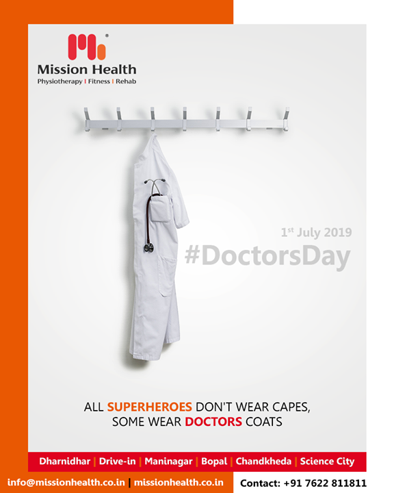 All superheroes don't wear the cape, some wear doctors coat.

#HappyDoctorsDay #DoctorsDay #NationalDoctorsDay #MissionHealthIndia #fitnessRehab #AbilityClinic #MovementIsLife #weightloss #fitness #fitnessoffer #weightmanagement