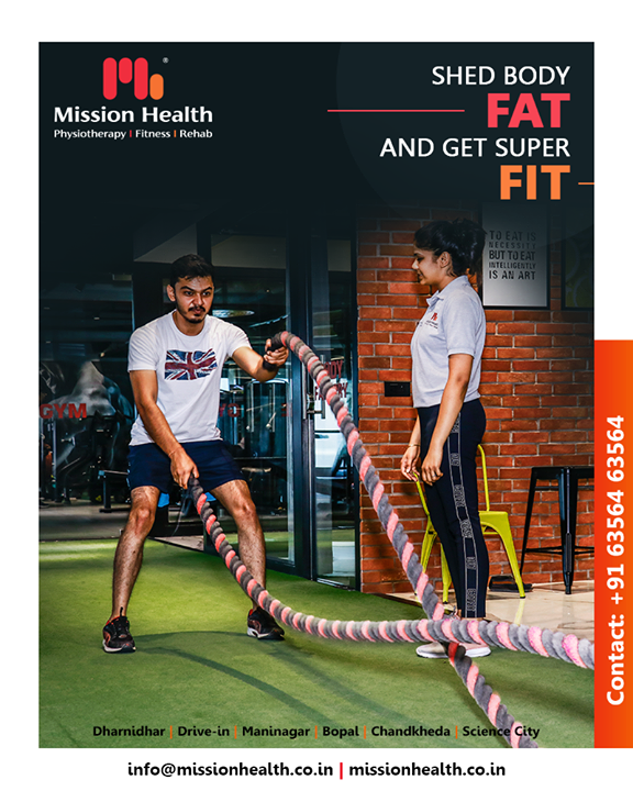 Shed more body fat & stay super fit with Mission Health! 

#GetFit #MissionHealth #MissionHealthIndia #fitnessgoals #MovementIsLife #PersonalTraining #weightmanagement #fitness