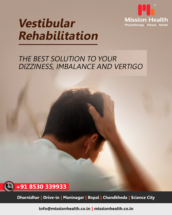 Do you frequently experience dizziness or light headedness?

Does your headache frequently?

Do you get dizzy or nauseate while driving a car?

If yes, join Vestibular Rehabilitation Therapy.

#VestibularRehabilitationTherapy #MissionHealth #MissionHealthIndia #MovementIsLife