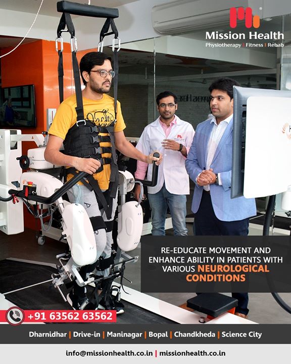 Neurological rehab can often improve function and ability; enhance the well-being of the patient. 

The goal of neurological rehab is to help patient return to the highest level of function and independence possible, while improving Physical, Mental & Social quality of life.

At Mission Health, Neuro Rehabilitation is highly specialized & specific, with evidence based & advanced treatment protocols. 

Call +916356263562
www.missionhealth.co.in

#RoboticsNeuroRehab #roboticsinneurophysiotherapy #neurophysiotherapy #MissionHealth #MissionHealthIndia #AbilityClinic #MovementIsLife