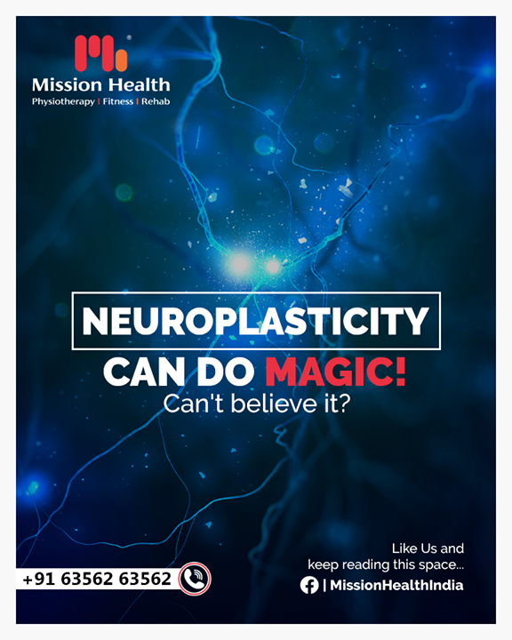 NeuroPlasticity can bring Magical effects to patients suffering from Brain Stroke, Paralysis, Traumatic Brain Injuries, etc.  

To know more, like https://www.facebook.com/MissionHealthIndia/

Call +916356263562
www.missionhealth.co.in

#IndiaFightsCorona #Coronavirus #stayathome #lockdownopd #lifeafterstroke #physiotherapy #neurorehab #stroke #neuroplasticity #strokeinjuries #paralysis #paralysisrecovery #strokerecovery #Roboticsneurorehab #roboticsinneurophysiotherapy #MissionHealth #MissionHealthIndia #AbilityClinic #MovementIsLife