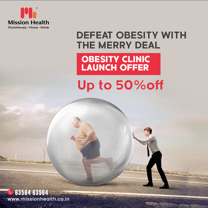 The winter might make you a little lazy but we are coming up with the hot & happening Obesity Clinic Launch Offer that will ignite the fitness enthusiast in you in a fantastic way.

Defeat Obesity with the Merry Deal, get upto 50% off and let your Fitness and Health Goals get turned into reality.

#LaunchOffer #ObesityClinic #MerryDeal #DefeatObesity #StayTuned #LiveLight #MissionHealth #Ahmedabad #Gujarat