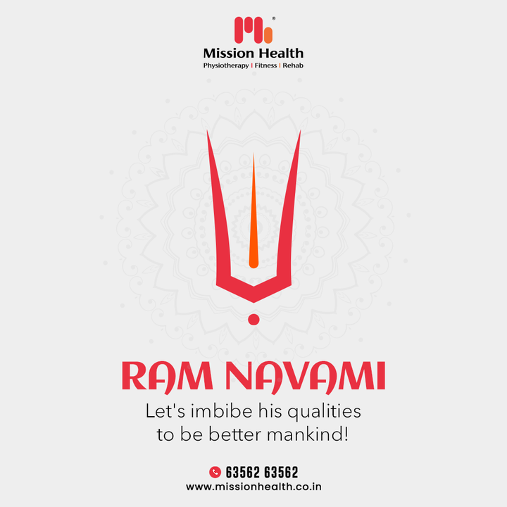 Let's imbibe his qualities to be better mankind!

#RamNavami #HappyRamNavami #RamNavami2022 #IndianFestival #MissionHealthIndia #MissionHealth