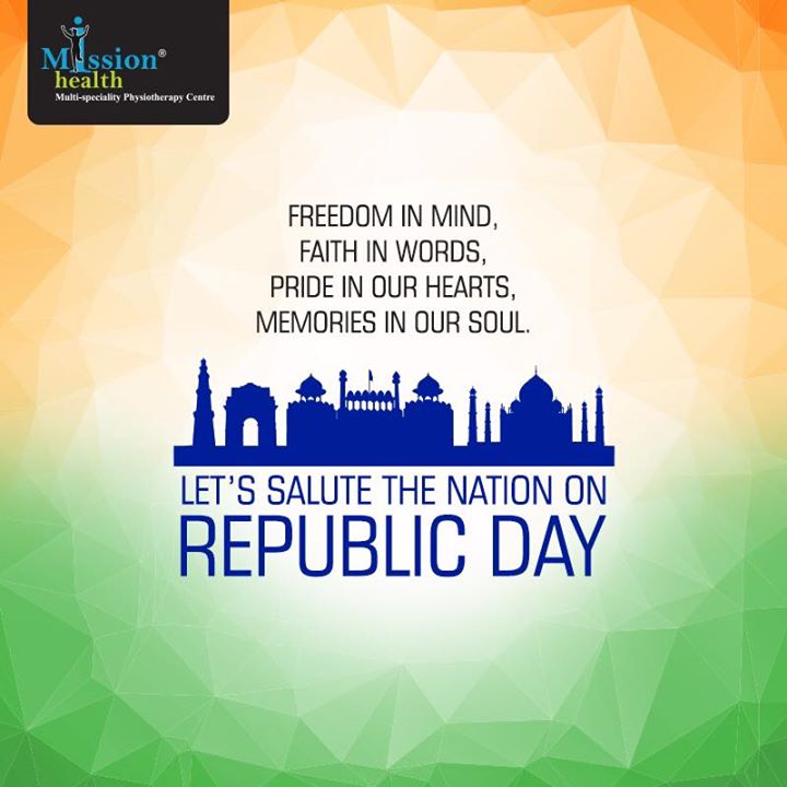 Wishing everyone Happy Republic Day! Stay healthy and strong! #MissionHealth