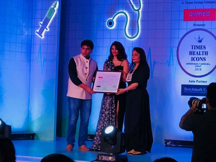 Just Before 2 days of Launch of Asia's Largest Physio, Fitness & Rehab setup; Our Founder & Director Dr. Aalap Shah 
Received Times Health Icons of Gujarat Award in Physiotherapy & Rehab category...
We dedicate this award to all the people who has put immense faith in us for last 11 years.
We will start the new Era of Physio, Fitness & Rehab from 30th September 2018 @ Ahmedabad.
#MissionHealth
#SuperSpecialityPhysioFitnessRehab
#LandmarkProjectOfIndiaInAhmedabad
#NeuroRobotics #RehabSuites #SportsConditioning #TissueRegeneration
#FitnessRedifined #GeriatricsRehab
#MovementIsLife