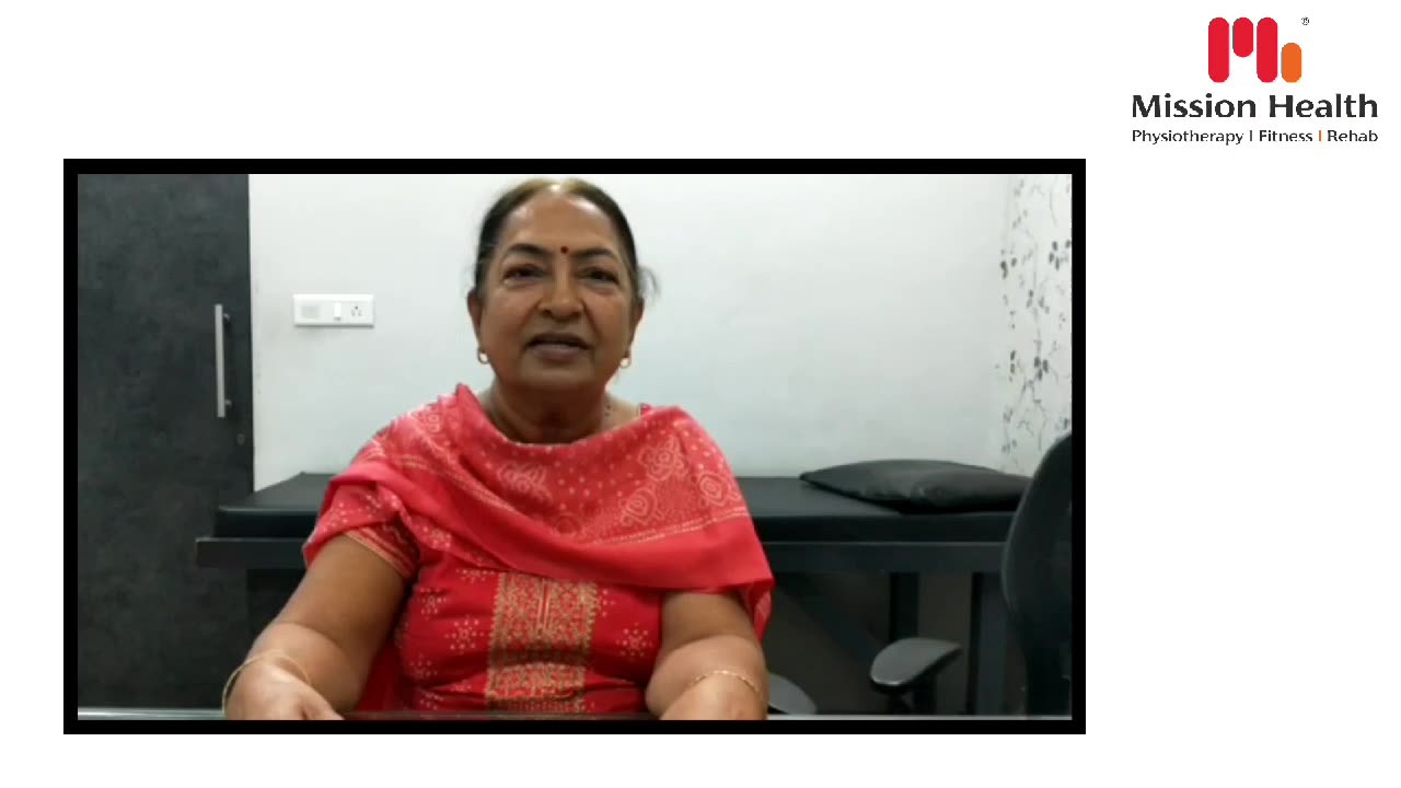 Mrs. Deepa Gehani,63 yrs was diagnosed with cervical spondylitis underwent treatment at Mission Health.. She shares her journey of recovery with us...

+91 63562 63562
www.missionhealth.co.in

#happypatients 
#happilydischarged 
#missionhealthfamily 
#MissionHealth 
#missionhealthindia 
#awareness 
#spinehealth 
#spinalcordrecovery 
#cervical 
#physiotherapy 
#bestphysiotherapyclinicinahmedabad
#cervicalpain 
#cervicalpaintreatment
#bestspinerehab
#spinerehab 
#viralpost 
#viralvideos
