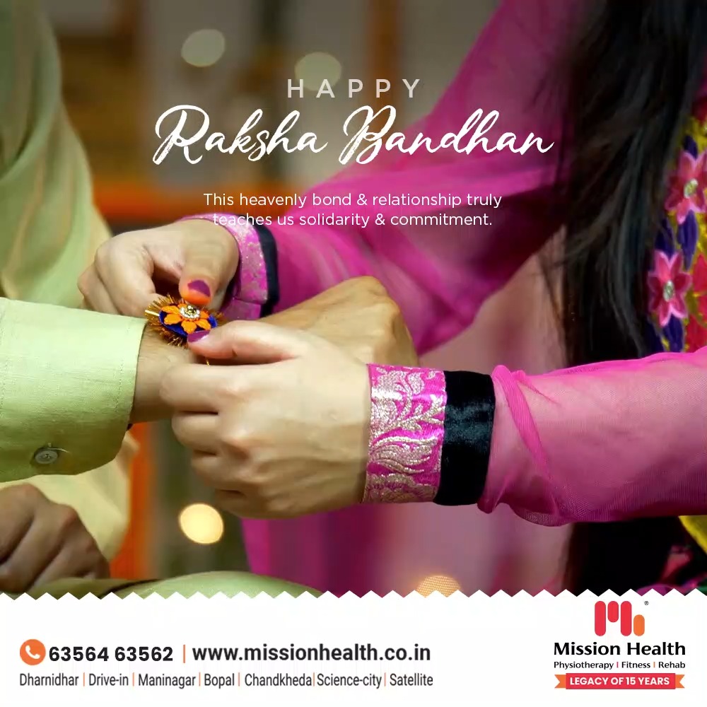This heavenly bond & relationship truly teaches us solidarity & commitment.

#RakshaBandhan #Rakhi #Rakhi2022 #HappyRakshaBandhan #HappyRakshaBandhan2022 #MissionHealth