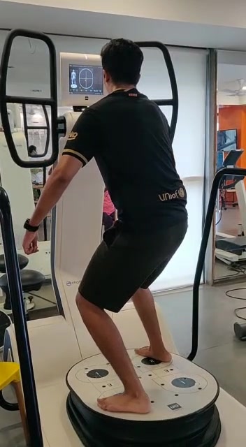 An Advanced Neurophysical training for Flexibility, Dynamic strengthening, Posture, Balance & Reaction time in one go..
An exclusive Posture & Coordination game that engages both Physical & Cognitive skills..
Rehab that can address 90% of classic pathologies..
.
.
.
.
#missionhealthindia 
#missionhealth 
#huber 
#balancerehab
#bestphysiotherapyclinicinahmedabad 
#bestneurorehab 
#explorepage✨ 
#exploremore 
#viralvideos 
#instadaily 
#instagram 
@instagram