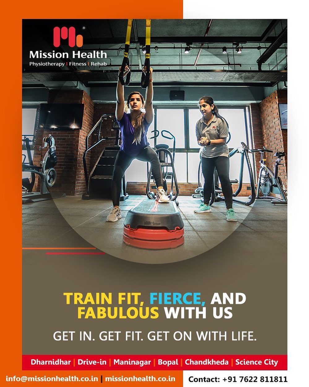 Being healthy & fit will not just gain your body energy but will give you a fresh dimension towards your personal & professional relationship! Amp your physique by getting trained from our proficient & dynamic Sports Physios! 
#ProficientSportsPhysios #SportsPhysios #GetFit #MissionHealth #MissionHealthIndia #fitnessRehab #AbilityClinic #MovementIsLife #PersonalTraining #weightmanagement