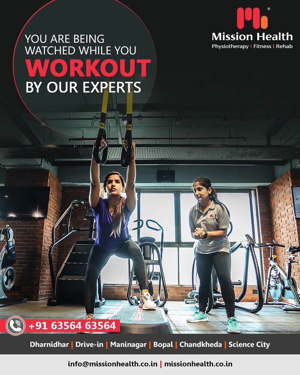 Ahmedabad’s first Fitness Boutique where expert sports physiotherapists and fitness coaches come together to form new rules of Fitness.

#fitnessfreak #fitness #fitnessfirst #sportsfitness #bodybuilding #Bodyworkouts #bodyshaping #workouts #sportsworkouts #preworkoutsessions