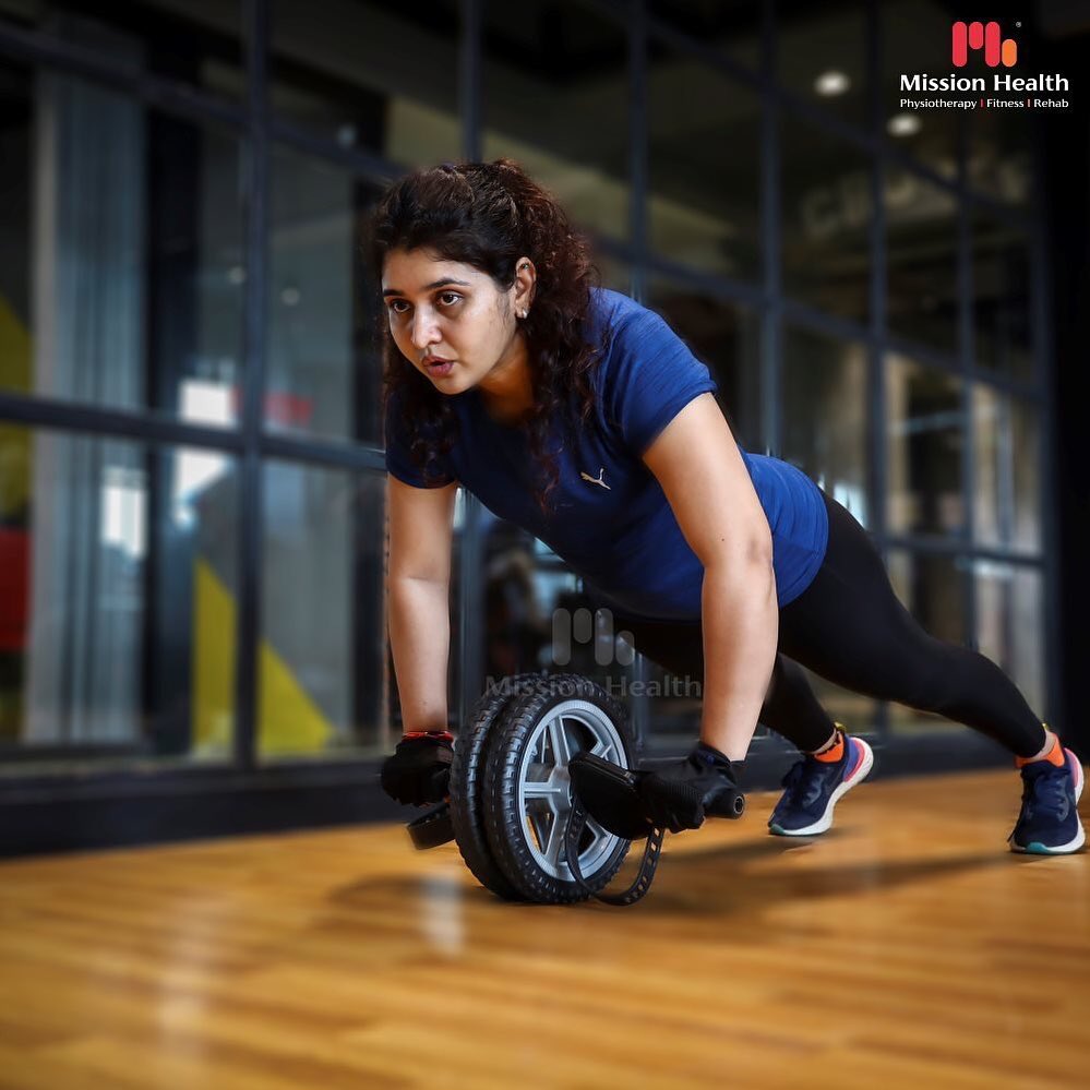 Crush that Stubborn TUMMY FAT with The AB WHEEL Workout.

Challenge your Core, Obliques, Gluts & Lower Back. Feel the burn in minimum reps and get those desired ABS... Fat Loss & Fitness Offers Mission Health Fitness Boutique are on, have you enrolled?

Call: +916356463564
Visit: www.missionhealth.co.in

#absworkout #absworkouts #bellyfatworkout #coreworkout #coreworkouts #flatabs #lowerback #lowerbackworkout #fatloss #fatlossworkout #fatlosshelp #fitness #Fit #FitLife #HealthyLife #Health #MissionHealth #MissionHealthIndia #MovementIsLife