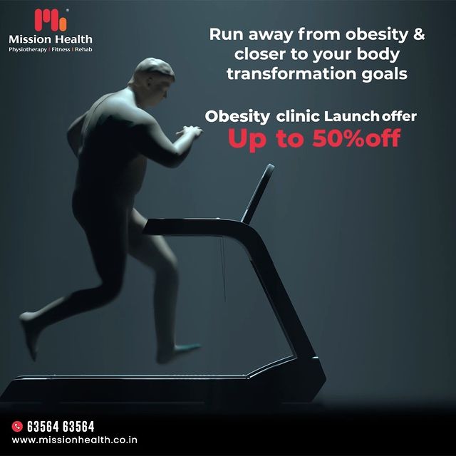 Obesity is not only restricted to physical appearance; It takes a toll of health too. Uncontrolled obesity leads to the rise of an array of complicated and serious diseases & disorders. 

Your health is your biggest asset and you must invest well in it. Run away from obesity and closer to your body transformation goals before the year ends at Mission Health. 

Helpline: +91 63564 63564
www.missionhealth.co.in

#LaunchOffer #ObesityClinic #MerryDeal #DefeatObesity #StayTuned #LiveLight #TransformationalGoals #NewYearResolution #MissionHealth #Ahmedabad #Gujarat