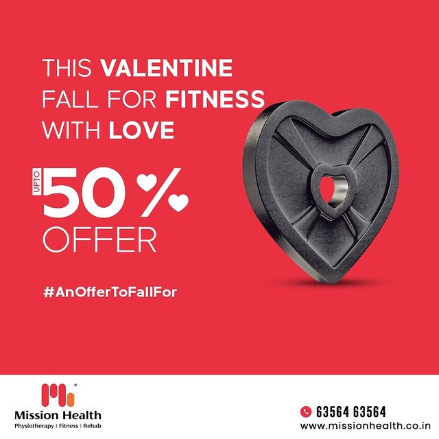 Are you looking for a lovable reason to fall in love with fitness once again?
Here is another offer to fall for!

Make the most of the shortest month by having the highest fitness goals set for yourself. 
Get Up to 50% offer discount & also get the 100% fitness transformation at Mission Health. 

Helpline: +91 63564 63564
www.missionhealth.co.in

#AnOfferToFallFor #ValentinesOffer #FitnessOffer #SelfLove #FabulousFitnessGoals #ObesityClinic #DefeatObesity #BodyTransformation #TransformationalGoals #MissionHealth #Ahmedabad #Gujarat
