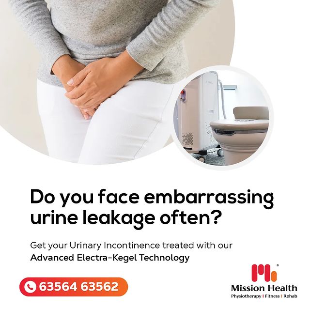 The experience of uncontrollably leaking urine while laughing or sneezing, can be an embarrassing issue for many people. This condition is commonly seen in older adults and women who have given birth or gone through menopause. Urinary tract infections (UTIs), pelvic floor disorders, diabetes, and an enlarged prostate are other causes.
We have Advanced Electra-Kegel Technology to treat the condition and help the patient live a carefree life.
Get treated now!

Contact us on +91 63564 63562 or visit www.missionhealth.co.in for more details.

#missionhealth #bestphysiotherapycenterinahmedabad #bestphysiotherapists #bestinahmedabad #worldsfinest #asiaslargest #7thwonder #regaininghealth #urineleakage #embarrassing #besttreatment #urineleakagetreatment #urinaryincontinence #electrakegeltechnology #robotics #advancedneurotechnology #healthypatient #happypatient #movements #bestmoments #activelife #missionhealthindia #missionhealthsatellite #satellite #personalisedtraining #neurorobotics #awareness #transformation #fitlife #worldclasstechnologies