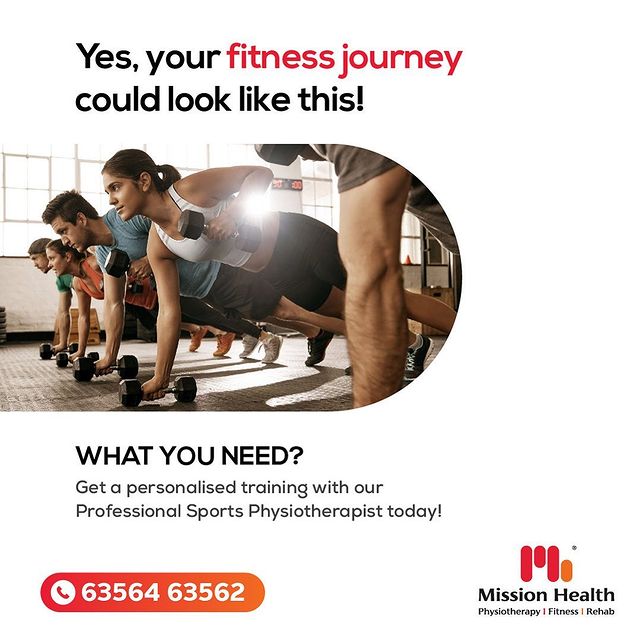 A consistent fitness journey not only changes your body, it also changes your mood, your attitude and your mind. 

Get a personalised training with our Professional Sports Physiotherapist to stay fit and healthy!
Contact us on tel:+916356463562 or visit http://www.missionhealth.co.in for more details.
.
.
#missionhealth #bestphysiotherapycenterinahmedabad #bestphysiotherapists #bestinahmedabad #worldsfinest #asiaslargest #7thwonder #regaininghealth #sciatica #slippeddisc #nonsurgical #nomedication #noinjection #besttreatment #robotics #advancedneurotechnology #healthypatient #happypatient #movements #bestmoments #activelife #missionhealthindia #missionhealthsatellite #satellite #personalisedtraining #neurorobotics #awareness #transformation #fitlife #worldclasstechnologies