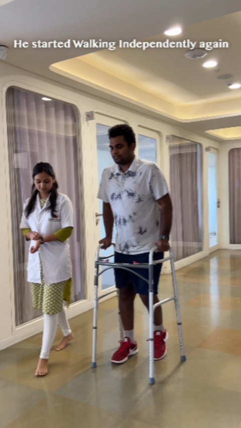 ✨ Witness the incredible journey of Mr. Madhu Sai! ✨He travelled from USA to Mission Health, facing the daunting challenge of zero muscle power in his legs due to Spinal Cord Compression. 🚀 With the help of Advanced Walking Robotics and the unwavering dedication of Specialized Neuro Physiotherapists here, he has shattered barriers and emerged stronger than ever.🙌🏻 No longer confined to a wheelchair, he now walks independently and even drives a car! 🚗 ✨ Stay tuned for more such triumphs! 🌈💪

#missionhealth #advancedneurorobotics #physiotherapycenter #besttreatment #naturalenvironment #healing #ambiance #soothing #advancedtechnologies #worldclasstechnologies #robotics #missionhealthindia #physiotherapyinahmedabad #satellite #ahmedabad #movementislife #bestphysiotherapists #worldsfinest #asiaslargest #missionhealthsatellite